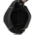 Valentino Grainy Calfskin Rockstud Hobo (SHF-koVIVI)