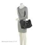Valentino Grainy Calfskin Rockstud Medium Tote (SHF-23281)