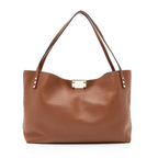 Valentino Grainy Calfskin Rockstud Slouch Medium Tote