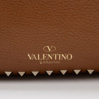 Valentino Grainy Calfskin Rockstud Medium Tote (SHF-EnAOS2)