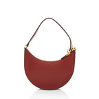 Valentino Grainy Calfskin VLogo Moon Mini Chain Hobo