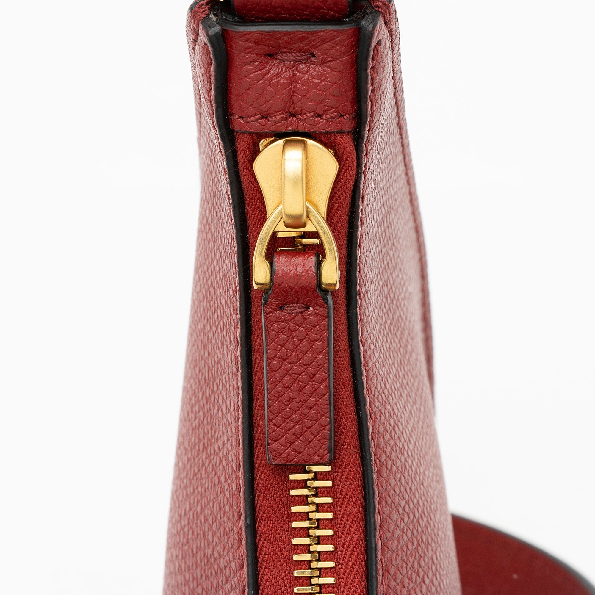 Valentino Grainy Calfskin VLogo Moon Mini Chain Hobo