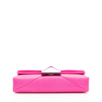 Valentino Lambskin One Stud Clutch