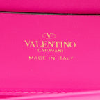 Valentino Lambskin One Stud Clutch