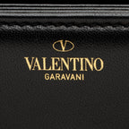 Valentino Lambskin One Stud Small Crossbody (SHF-8byPgB)