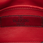 Valentino Calfskin Rockstud Spike Up Chain Small Shoulder Bag (SHF-20489)