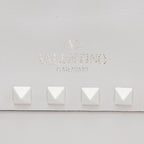 Valentino Lambskin Colorblock Rockstud Top Handle (SHF-IpHYts)