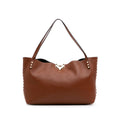 Valentino Medium Grained Calfskin Rockstud Tote