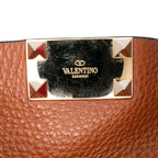Valentino Medium Grained Calfskin Rockstud Tote