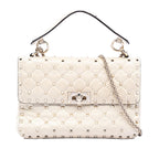 Valentino Medium Lambskin Rockstud Spike Satchel