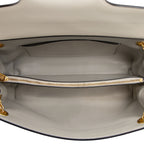 Valentino Lambskin VLogo Stud Sign Shoulder Bag (SHF-AjqgEs)