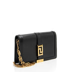 Versace Calfskin Greca Goddess Chain Mini Bag