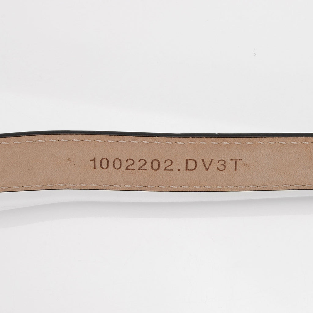 Versace Calfskin Greca Goddess Skinny Belt - Size 32 / 80 (SHF-tSxqCn)