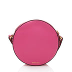 Versace Calfskin Medusa Round Crossbody