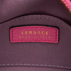 Versace Calfskin Medusa Round Crossbody
