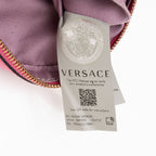 Versace Calfskin Medusa Round Crossbody