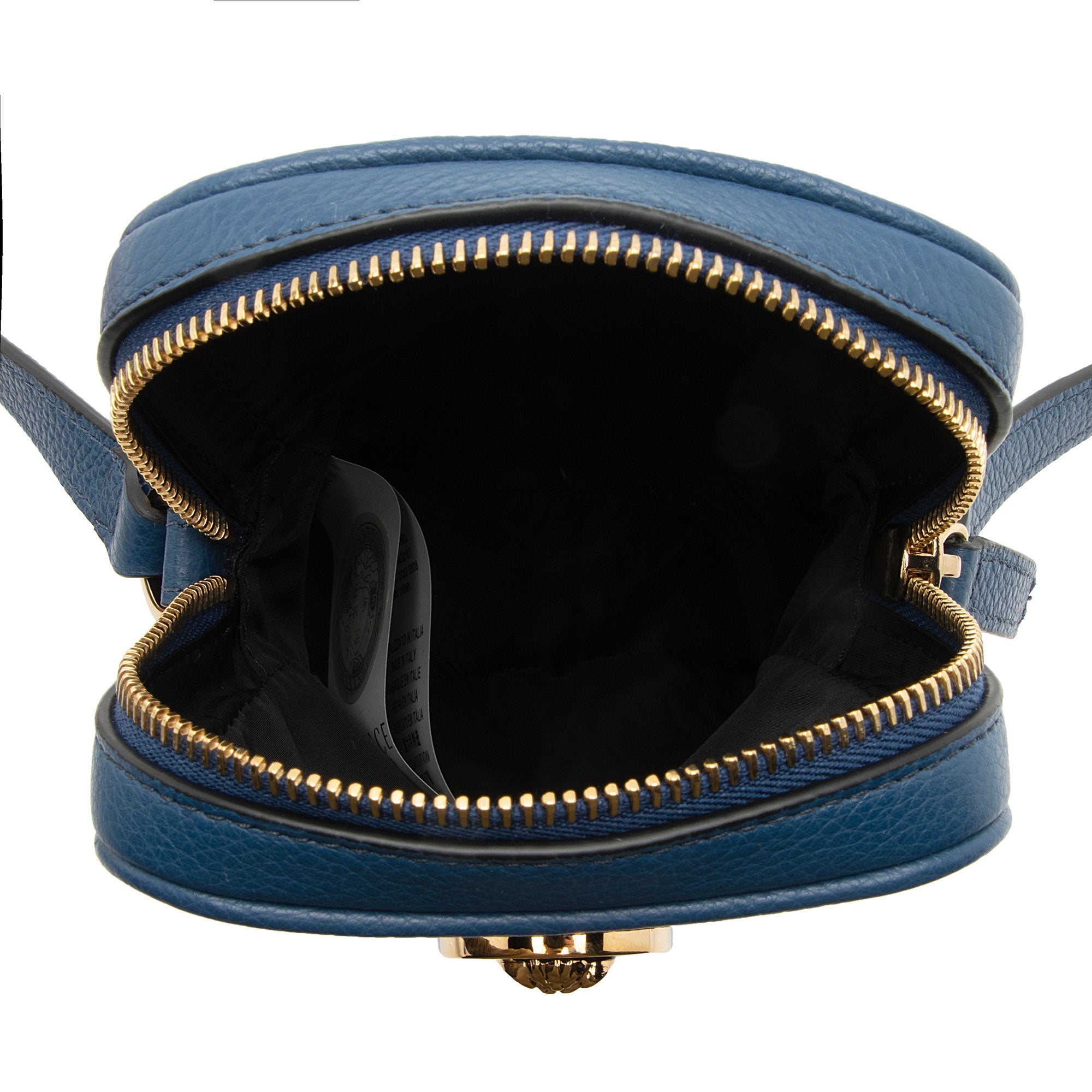 Versace Calfskin Medusa Tribute Small Crossbody Bag (SHF-uF10gl)