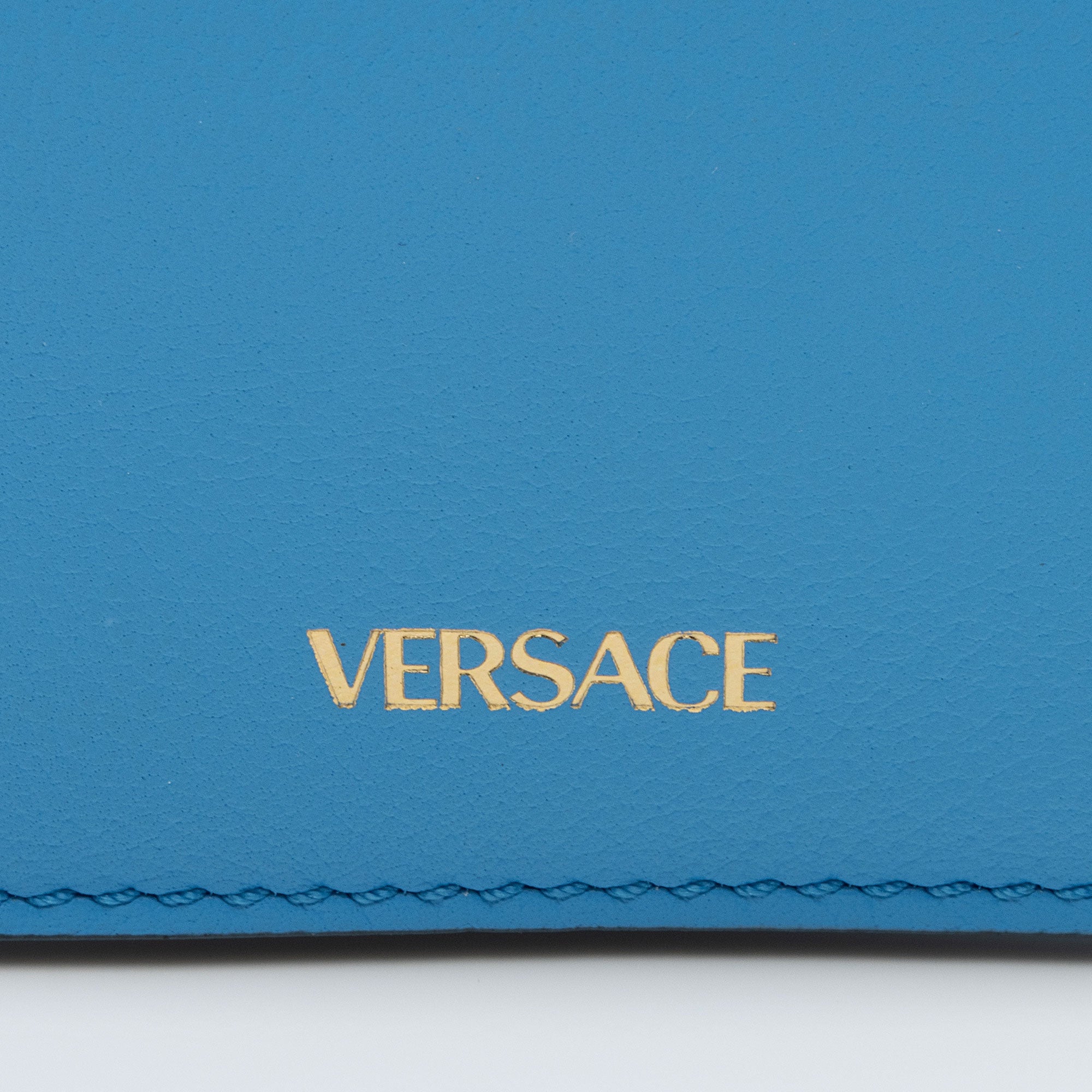 Versace Calfskin Palazzo Medusa Chain Crossbody Bag (SHF-5EitrB)
