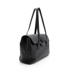Versace Calfskin Palazzo Medusa Flap Tote