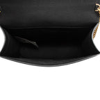 Versace Calfskin Virtus Chain Crossbody (SHF-r39Dq6)