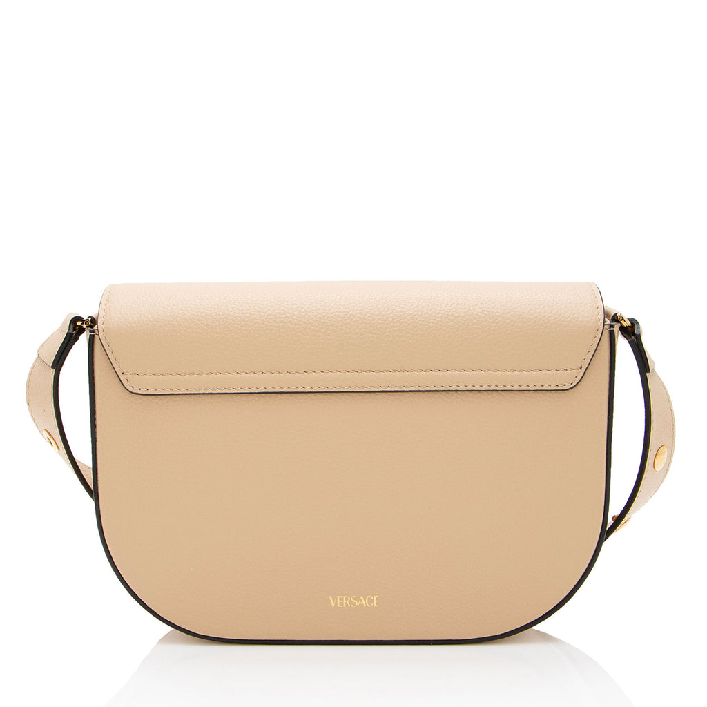 Versace Calfskin Virtus Shoulder Bag