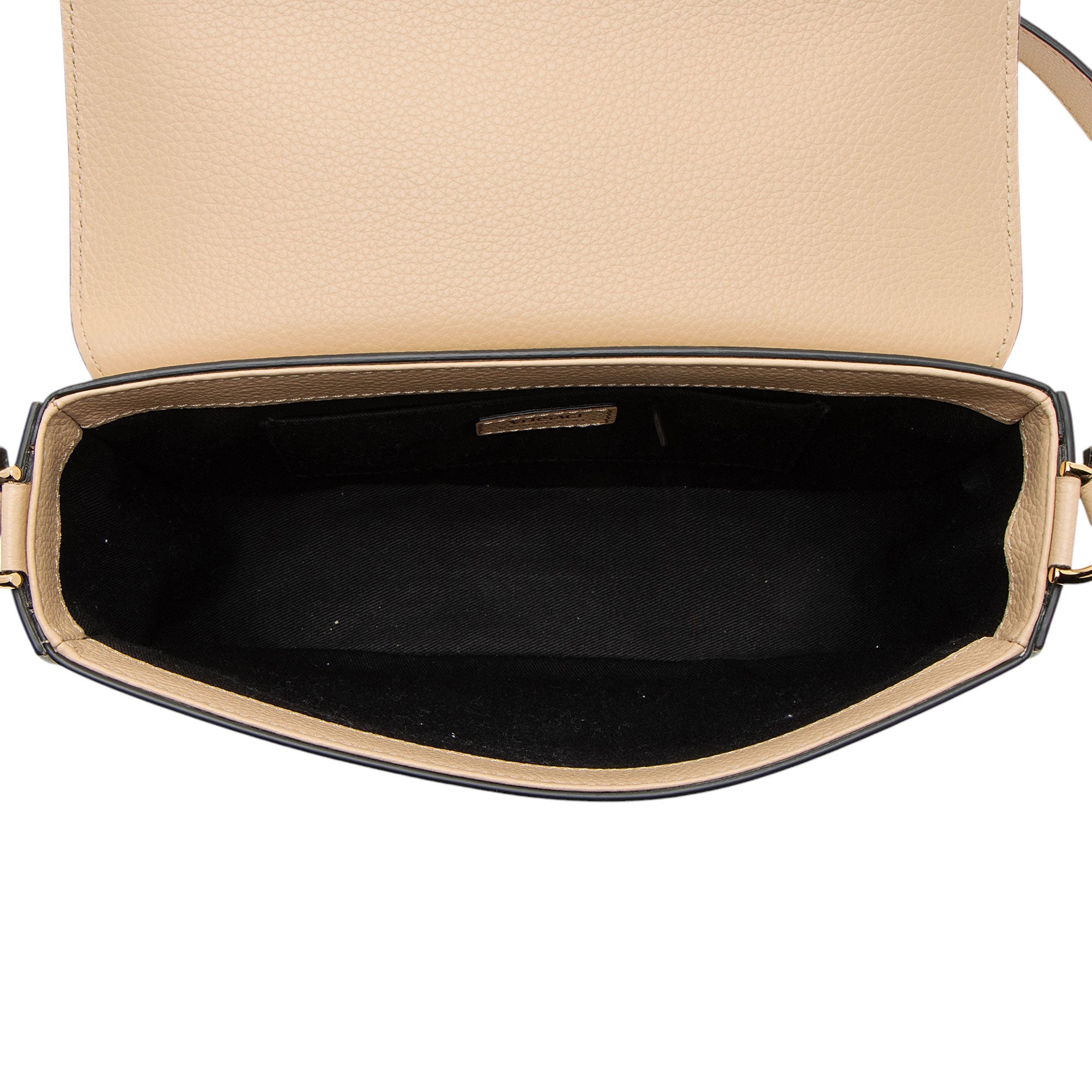 Versace Calfskin Virtus Shoulder Bag