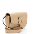 Versace Calfskin Virtus Shoulder Bag