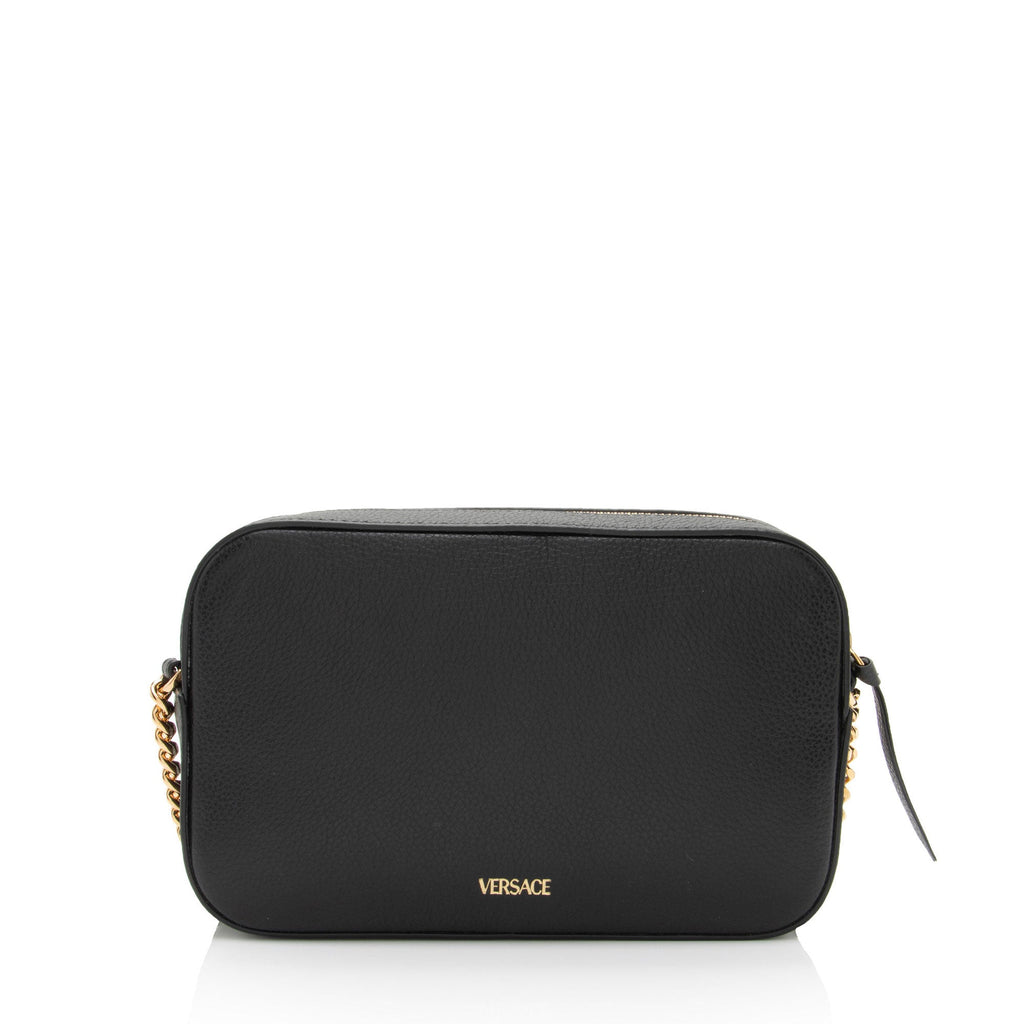 Versace Calfskin Virtus Small Camera Bag (SHF-RbVQo3)