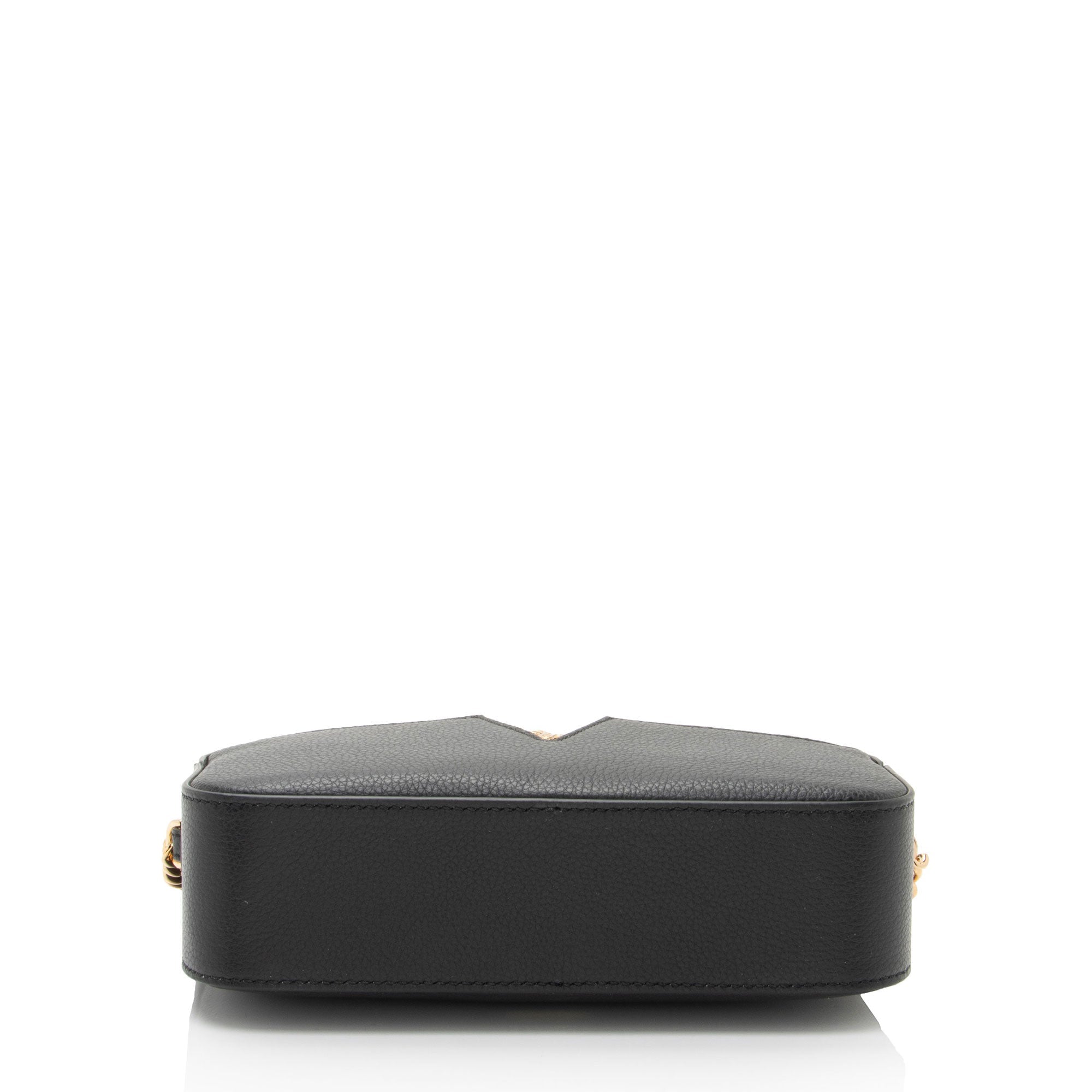 Versace Calfskin Virtus Small Camera Bag (SHF-RbVQo3)