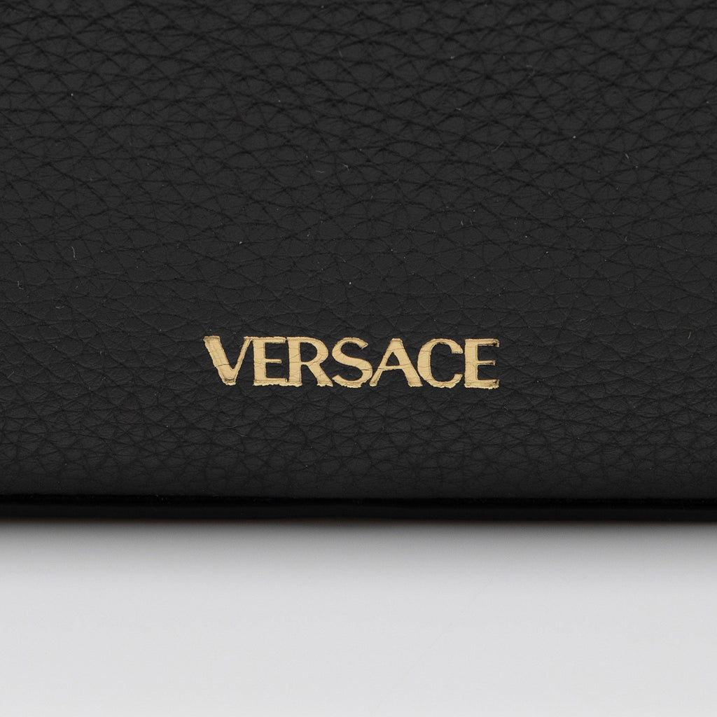 Versace Calfskin Virtus Small Camera Bag (SHF-RbVQo3)