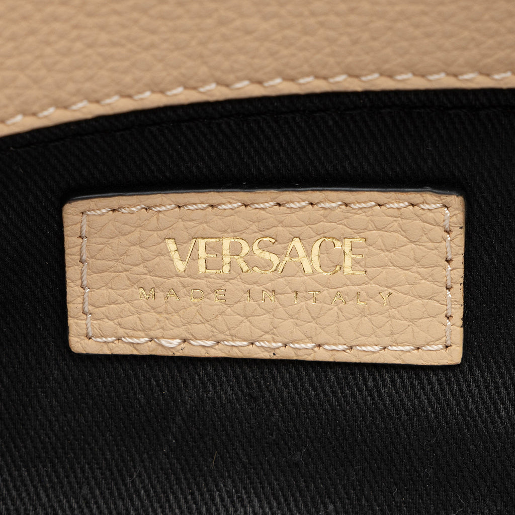 Versace Calfskin Virtus Small Hobo (SHF-lH0yzP)