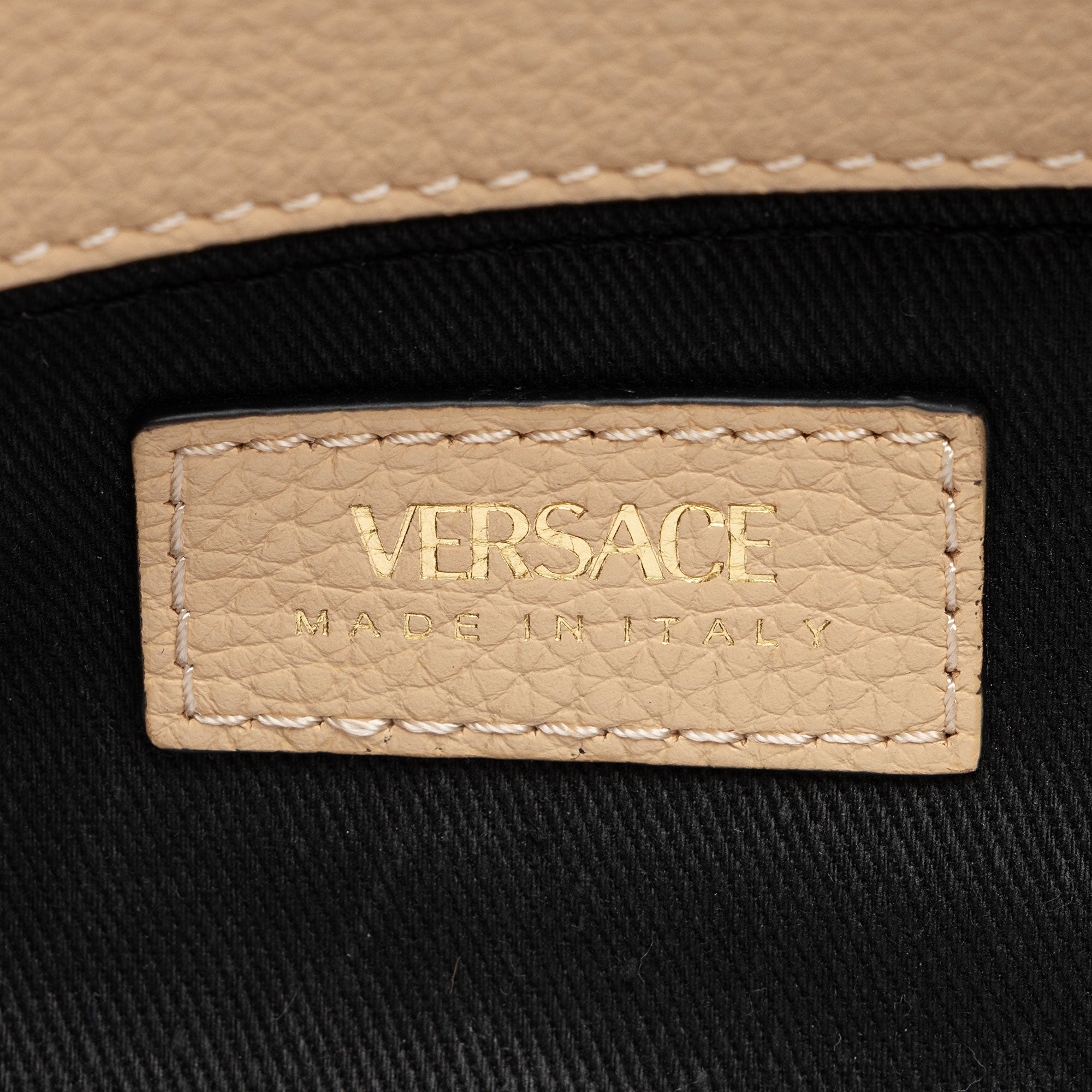 Versace Calfskin Virtus Small Hobo (SHF-lH0yzP)