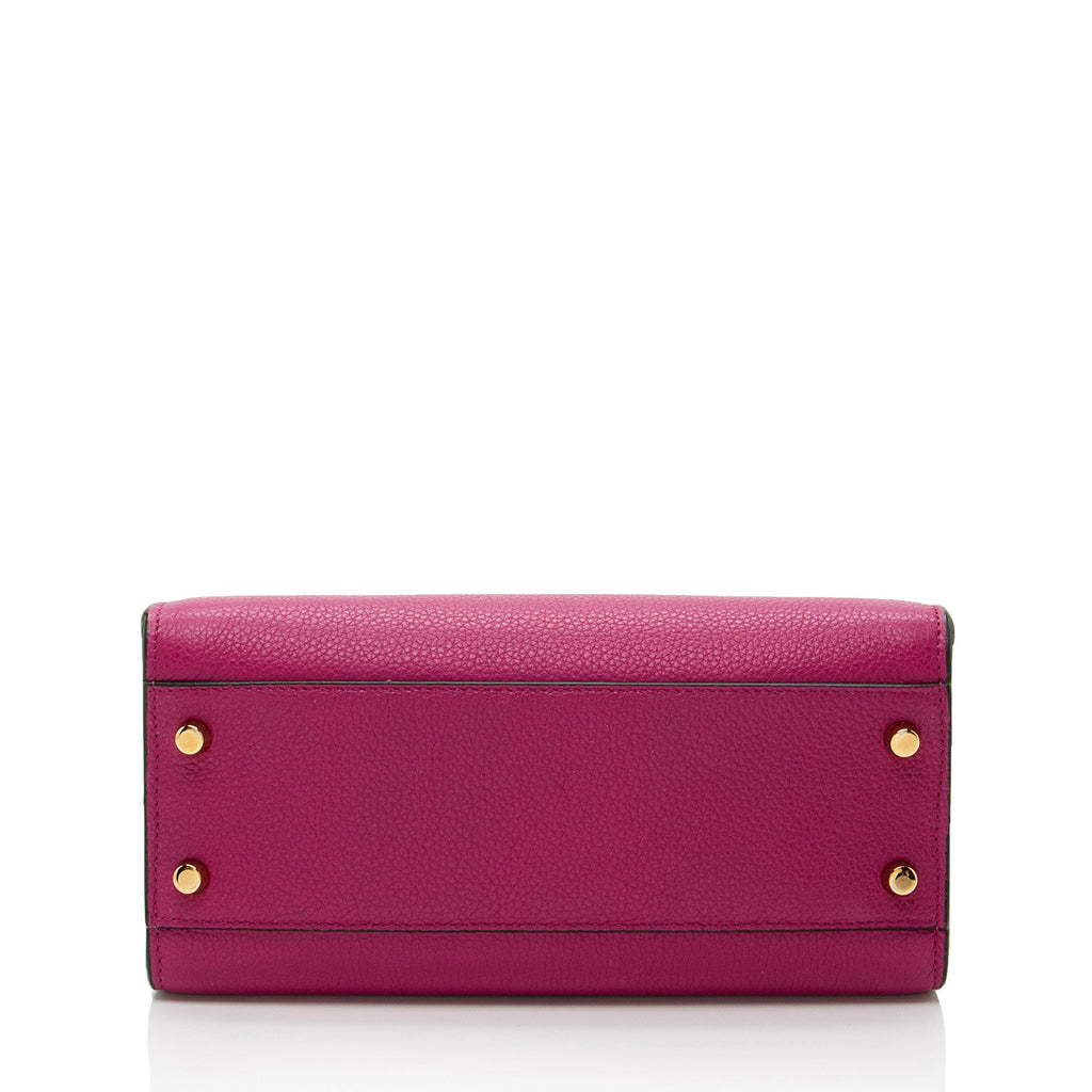 Versace Calfskin Virtus Small Satchel
