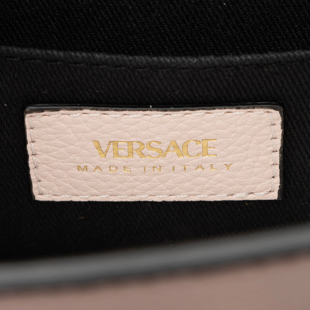 Versace Calfskin Virtus Small Satchel