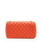 Versace Quilted Lambskin Medusa Medium Flap Bag
