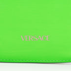 Versace Rubberized Calfskin Medusa Key Pouch (SHF-Mt3lcU)