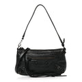 Balenciaga Agneau Arena Classic Hardware Le City Pouch On Strap Black