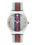 Gucci Mens  Stainless Steel 42mm Bracelet Fashion Watch