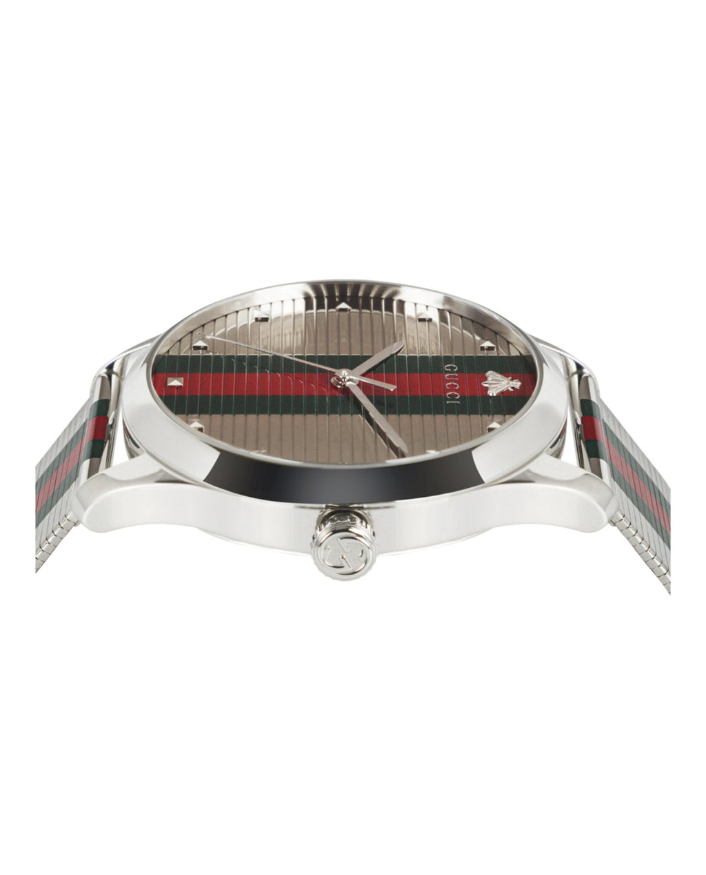 Gucci Mens  Stainless Steel 42mm Bracelet Fashion Watch