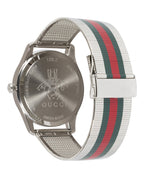 Gucci Mens  Stainless Steel 42mm Bracelet Fashion Watch