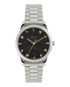 Gucci Mens  Stainless Steel 38mm Bracelet Fashion Watch