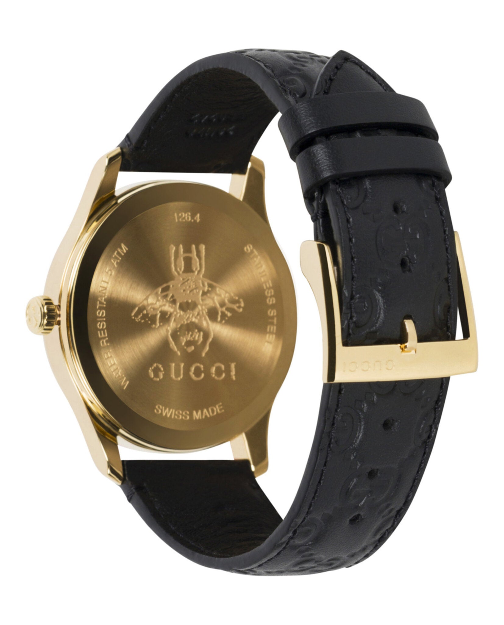 Gucci Womens  Gold 38mm Strap Fashion Watch