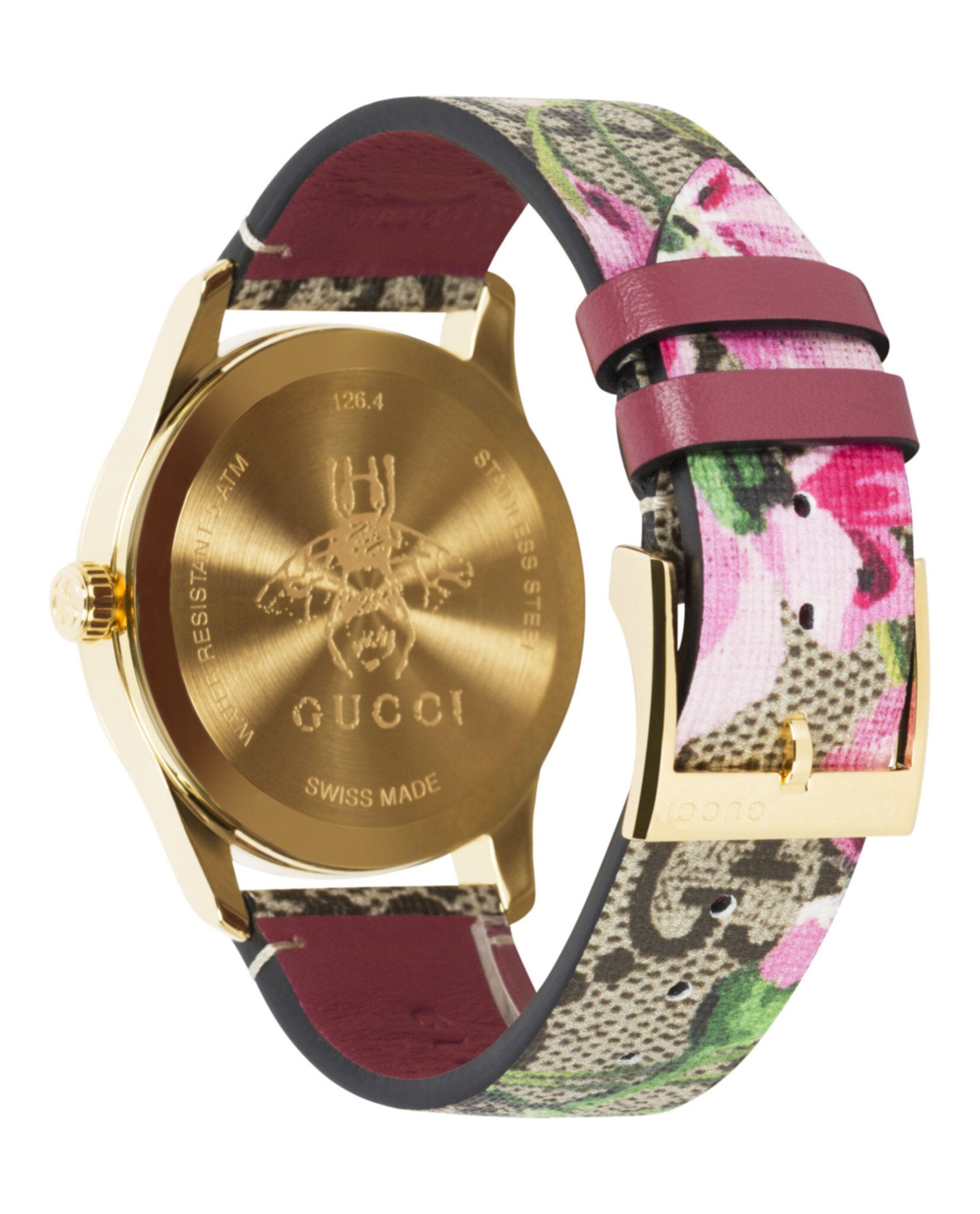 Gucci Womens  Gold 38mm Strap Fashion Watch
