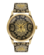 Gucci Womens  Gold 38mm Strap Fashion Watch