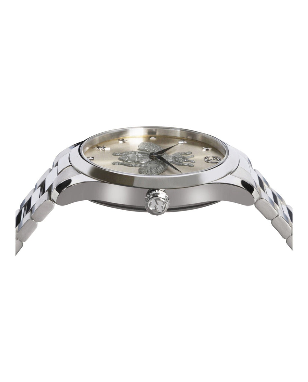 Gucci Unisex-Adult  Stainless Steel 38mm Bracelet Fashion Watch