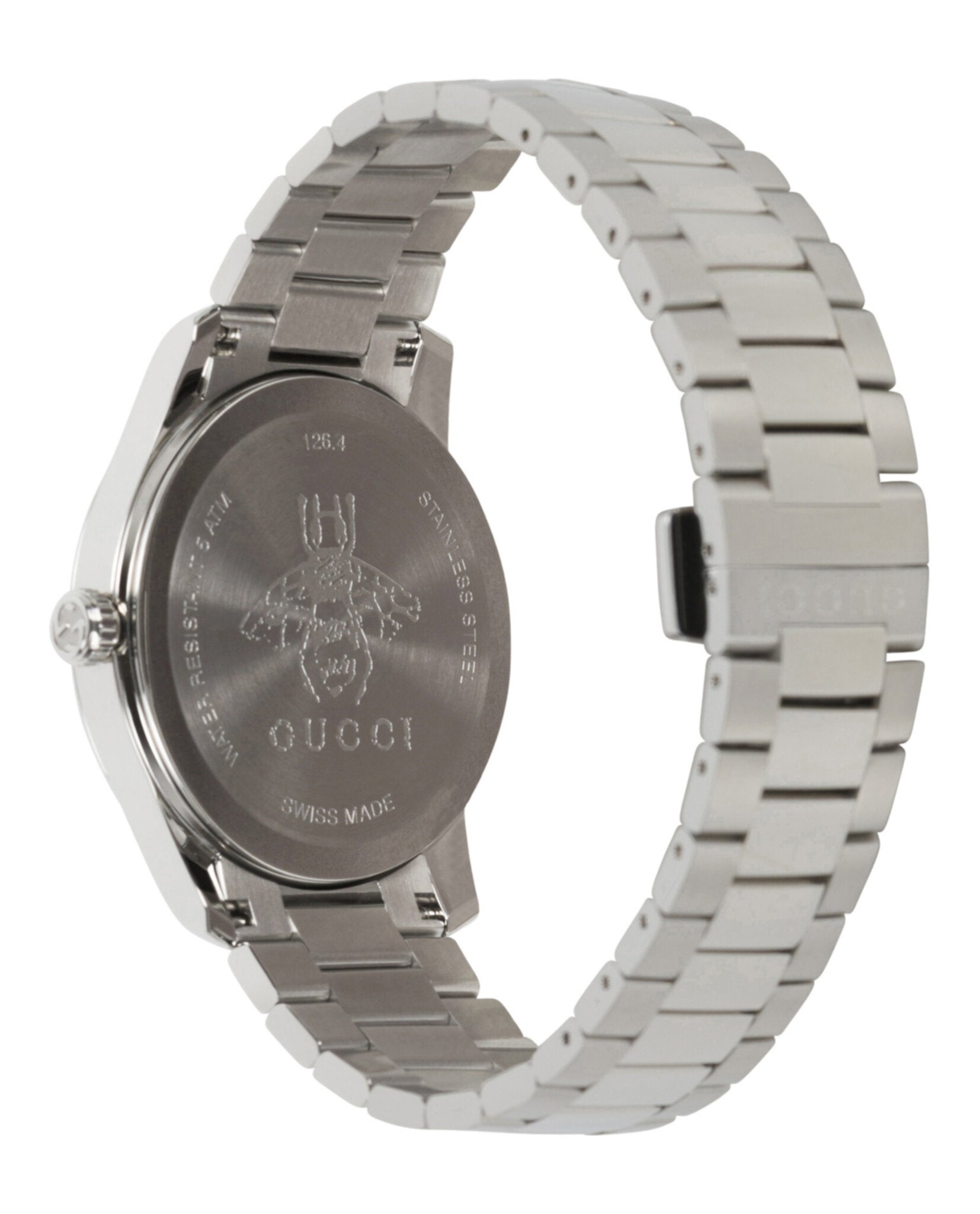 Gucci Unisex-Adult  Stainless Steel 38mm Bracelet Fashion Watch