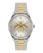 Gucci Unisex-Adult  Two Tone 38mm Bracelet Fashion Watch