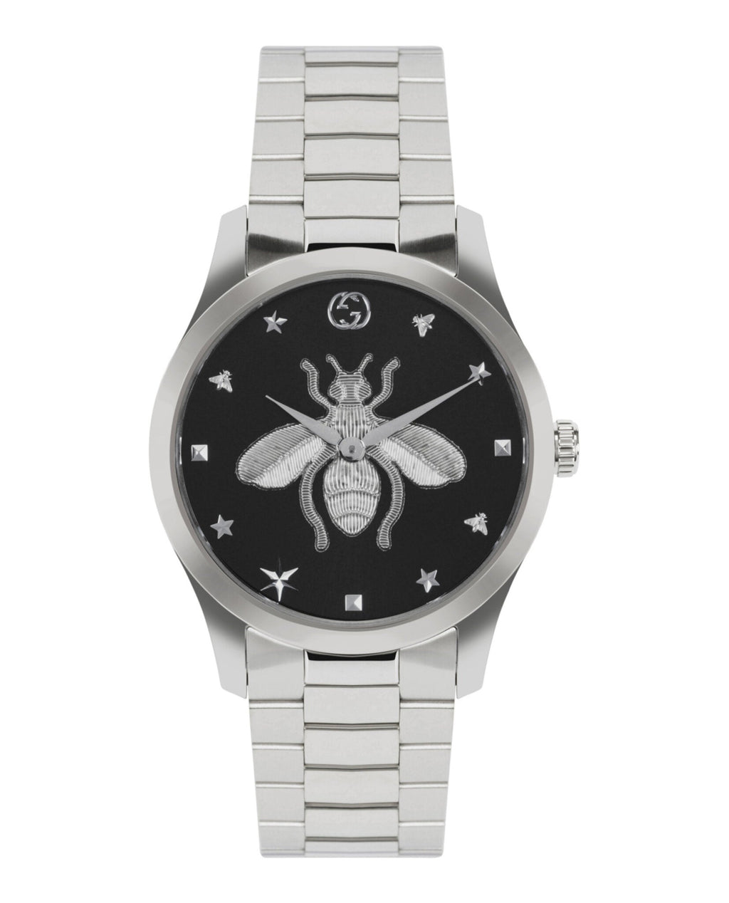 Gucci Unisex-Adult  Stainless Steel 38mm Bracelet Fashion Watch