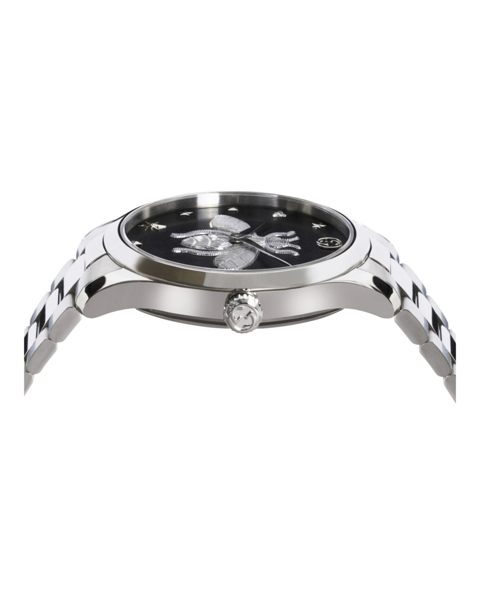 Gucci Unisex-Adult  Stainless Steel 38mm Bracelet Fashion Watch