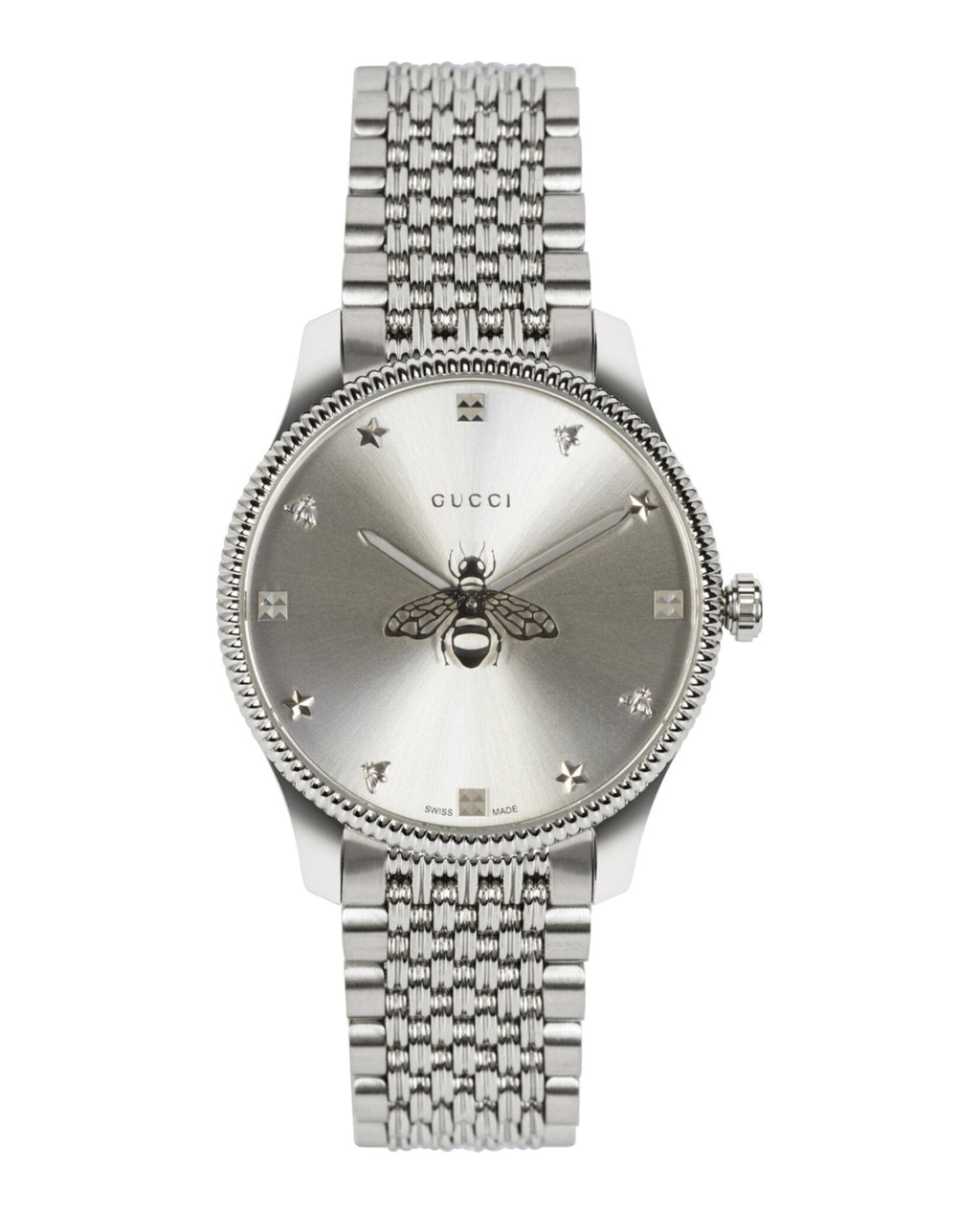 Gucci Womens  Stainless Steel 36mm Bracelet Fashion Watch
